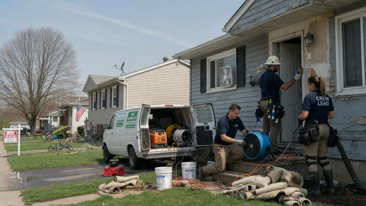 Flood Cleanup in Cleveland, OH near me